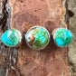 Sierra Bella and Sonoran Mountain Turquoise Triple Stone Cuff Bracelet