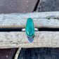 Chrysocolla Arrow Accent Stamped Ring