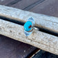 Egyptian Turquoise Stamped Ring
