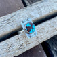 Egyptian Turquoise Arrow Stamped Ring
