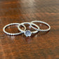 Twisted Wire Stacking ring