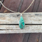 Broken Arrow Variscite Necklace